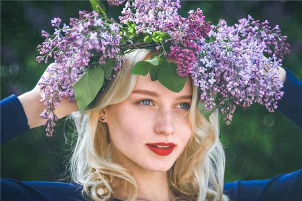 O que significa sonhar com um representante do anel de flores